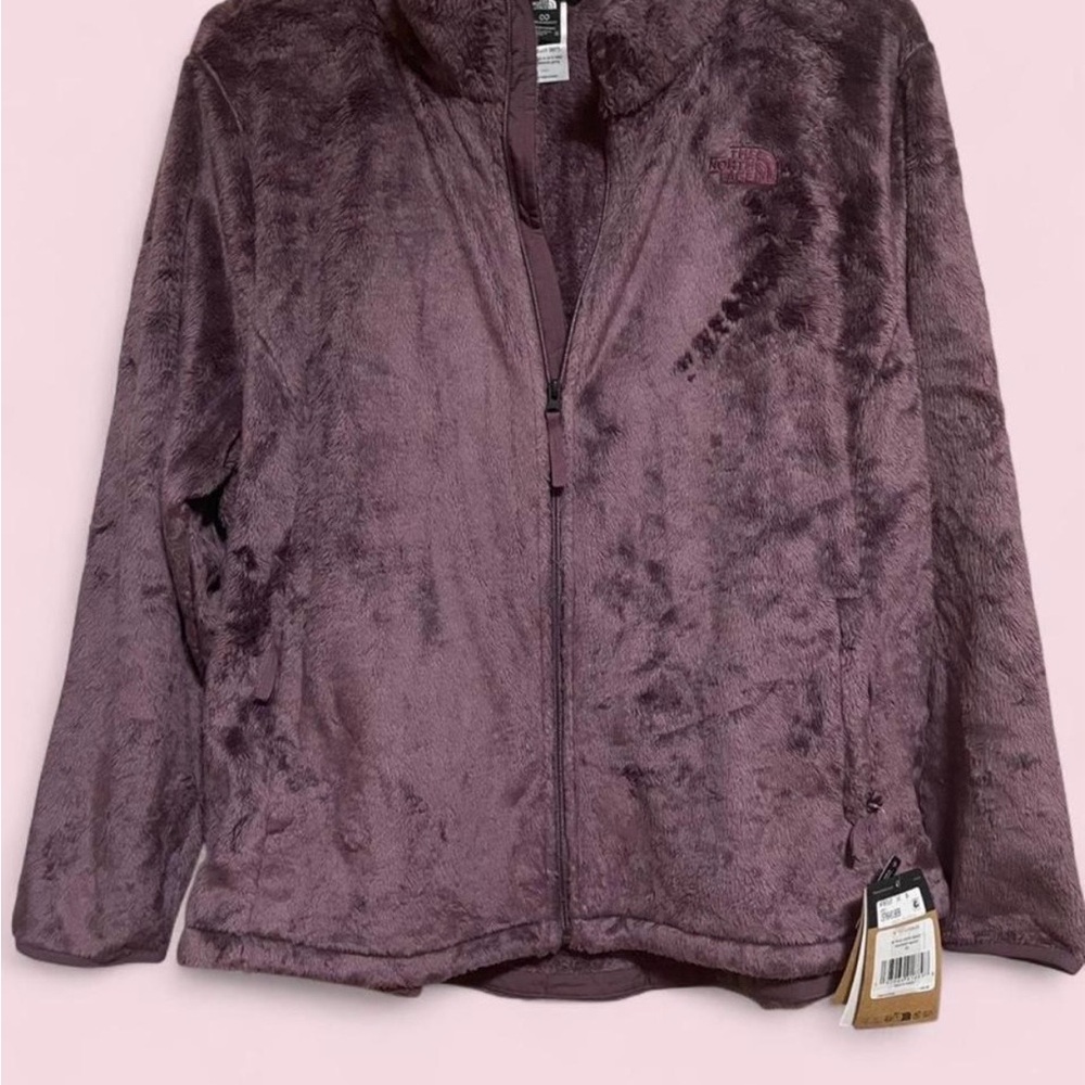 The North Face Women's "Midnight Mauve" Fleece Zip Up Jacket Size 3X Plus size!
